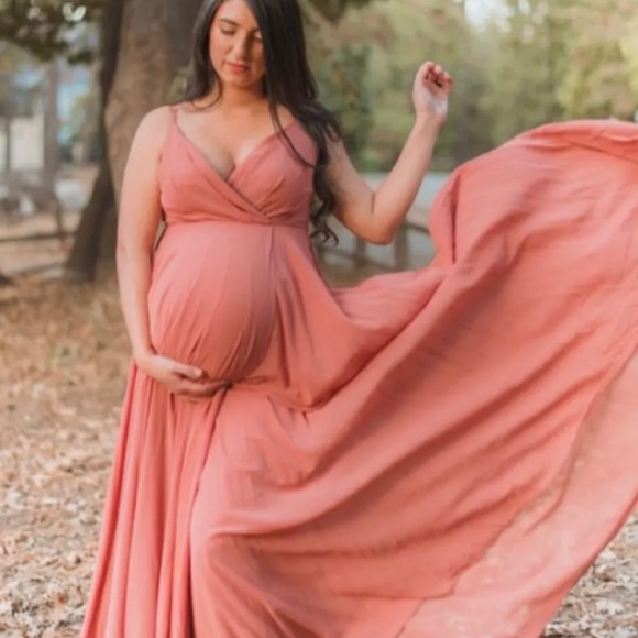 Lulus All About Love Rusty Rose Maxi Dress - Picture 9 of 13